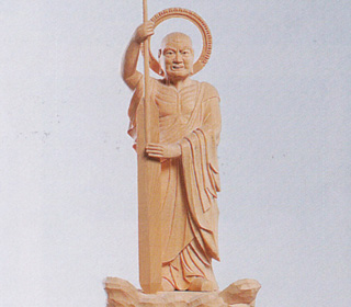 跋陀婆羅菩薩像